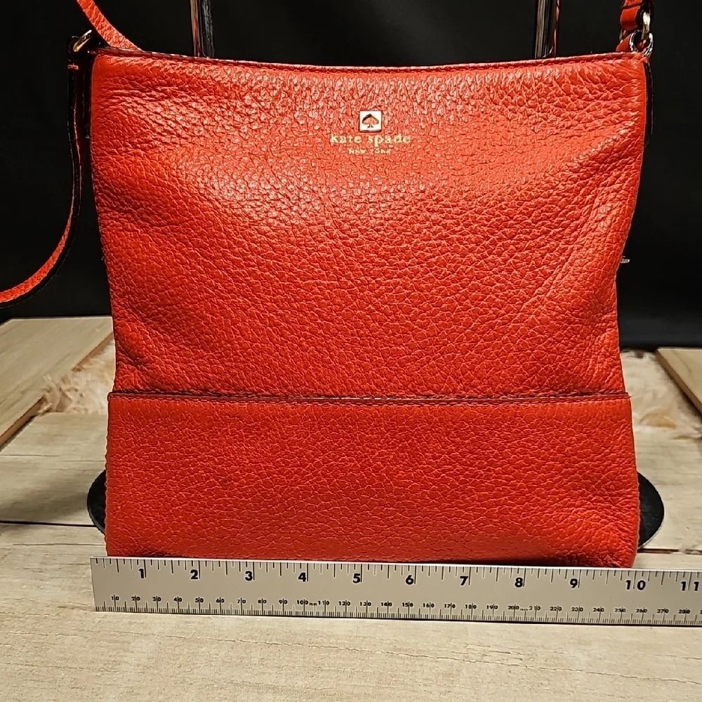 Kate Spade Women's Red Leather Shoulder Bag